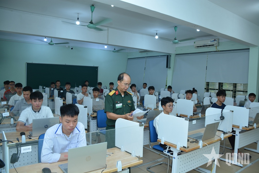 Những lưu ý đối với thí sinh trúng tuyển các trường Quân đội